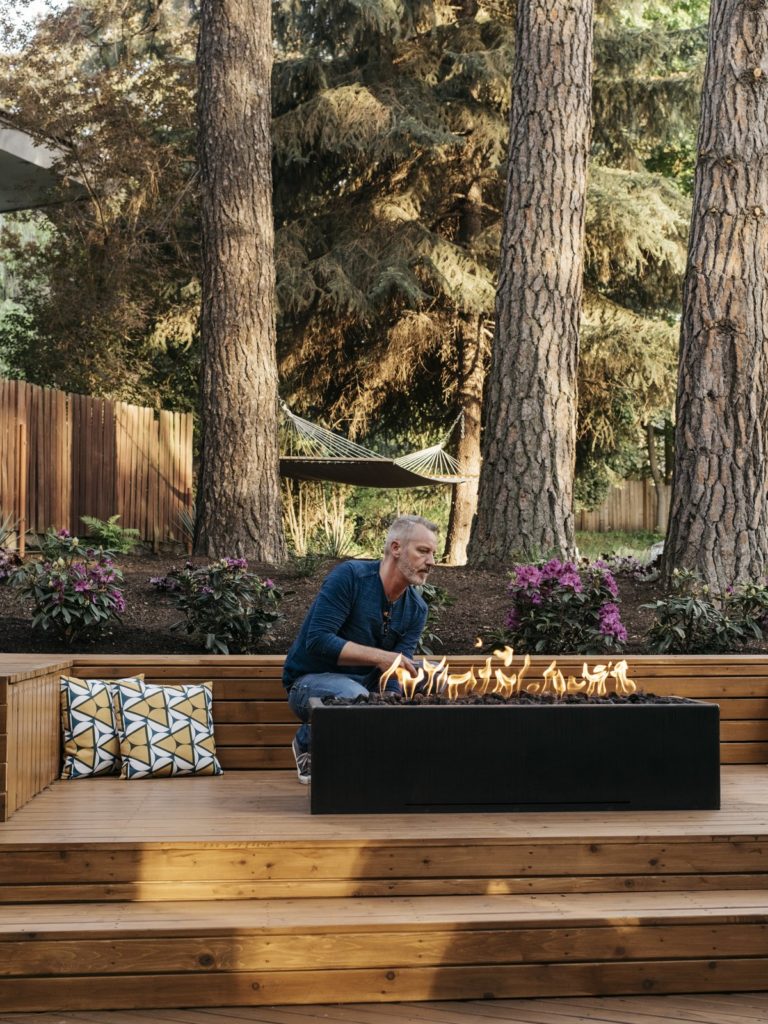 17th Ave Project: Dwell Magazine Feature — Josh firepit