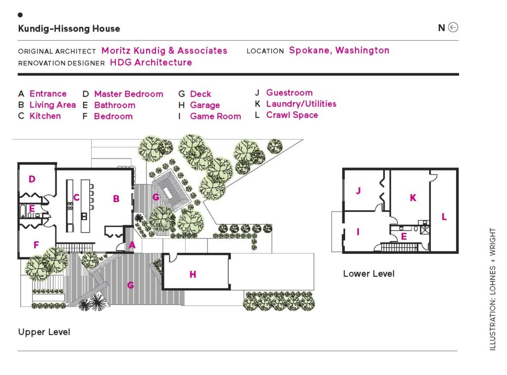 17th Ave Project: Dwell Magazine Feature — Plan view in dwell article