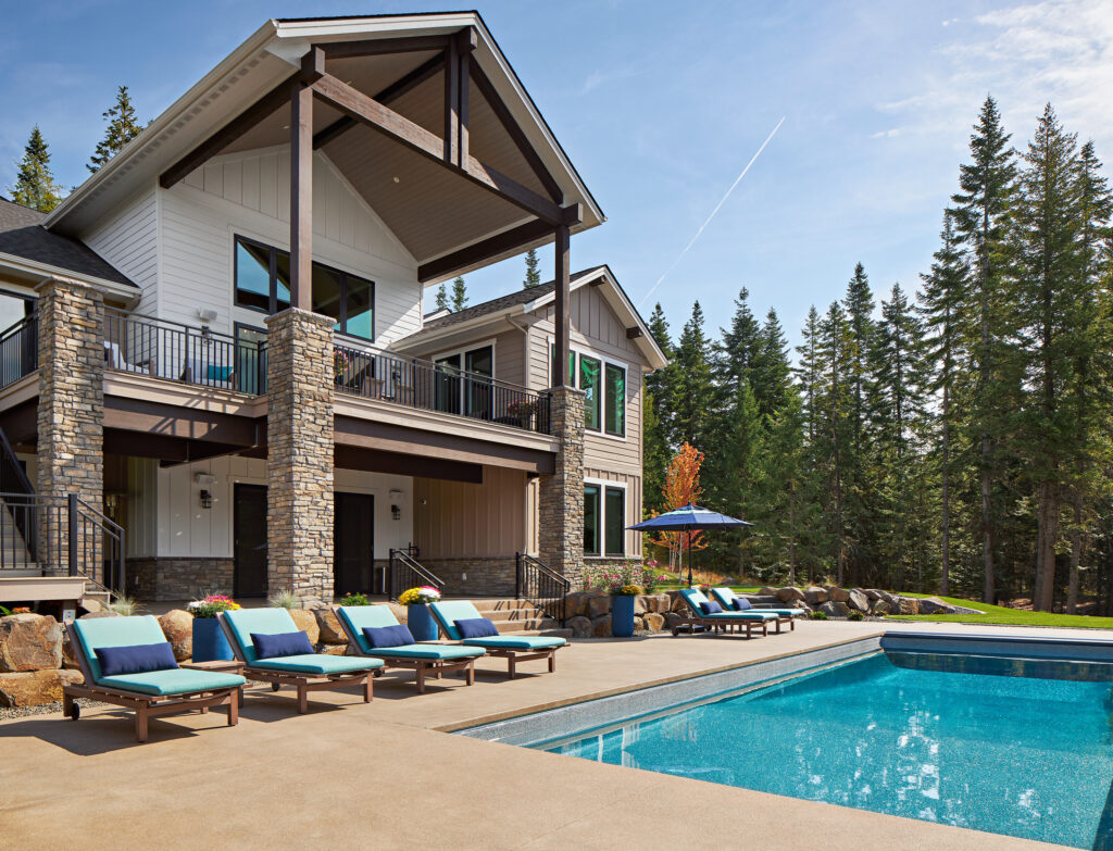 It’s 5 O’Clock In Cougar Bay — Ebbert pool and house perspective sca