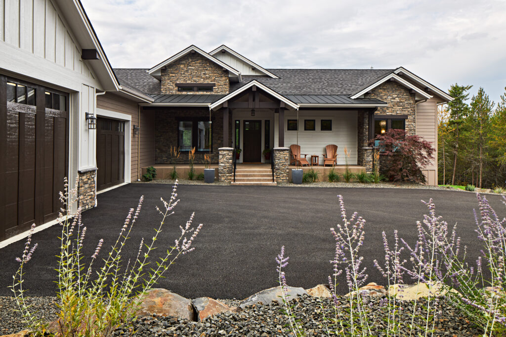 It’s 5 O’Clock In Cougar Bay — Ebbert front exterior one point scale