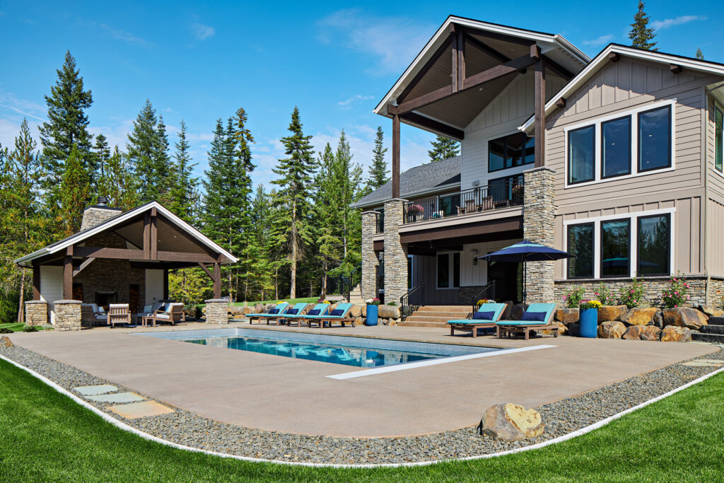 It’s 5 O’Clock In Cougar Bay — Ebbert pool perspective