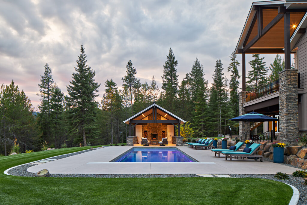 It’s 5 O’Clock In Cougar Bay — Ebbert twilight pool one point
