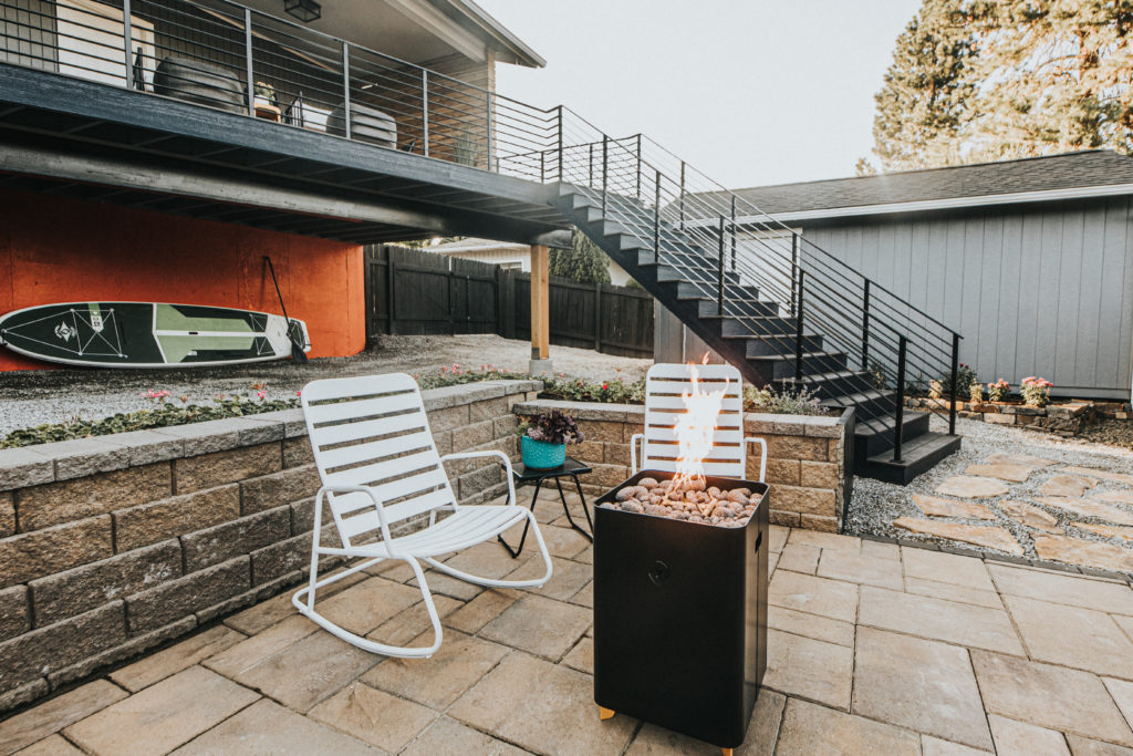 Liberty Lake Back Yard — landscape design and construction by Blend Outdoor